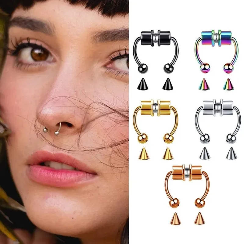 Anéis de nariz magnéticos fals - Body Jewelry Nose avaliação e preço