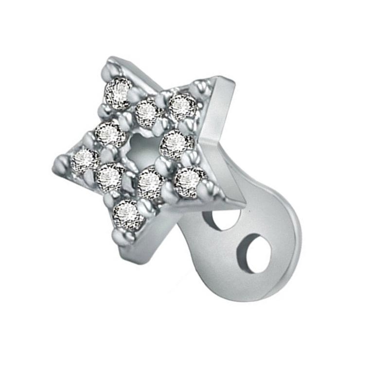Ancoras dérmicas aço inoxidáve - Body Jewelry For Sensitive Skin avaliação e preço