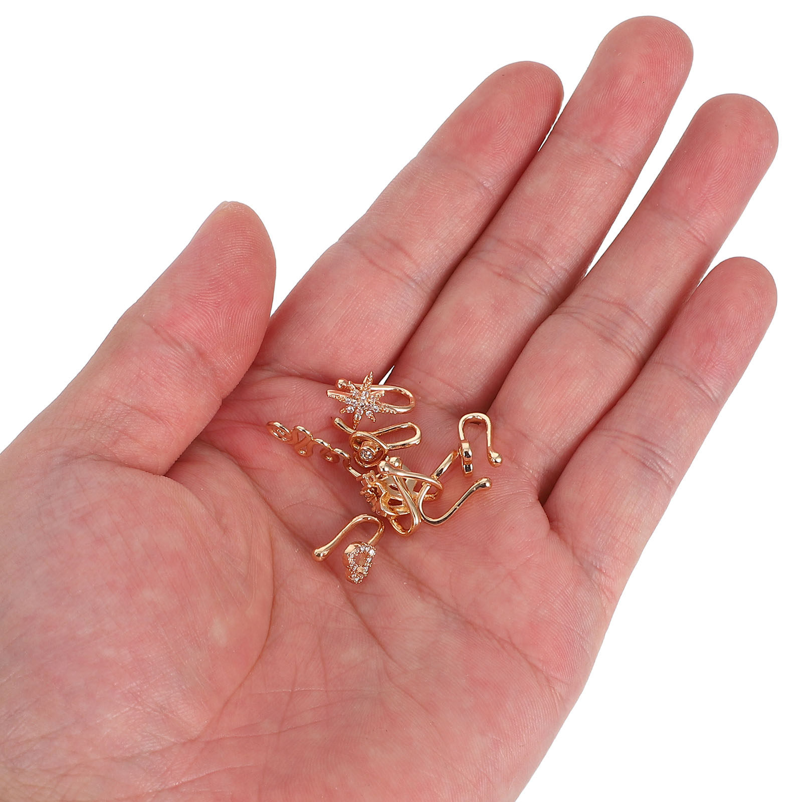 11 peças de joias para o nariz - Body Jewelry For Sensitive Skin avaliação e preço