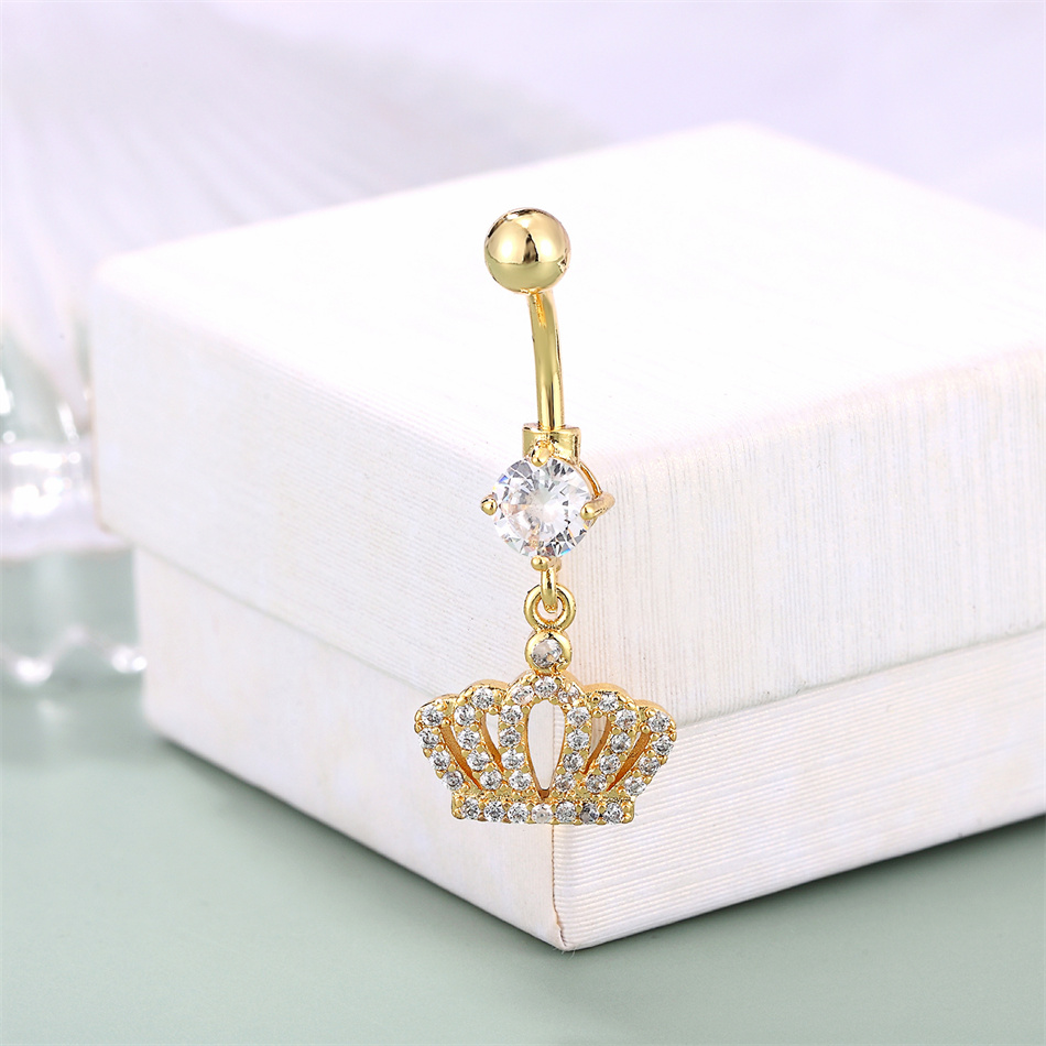Anel de Umbigo de Aço Cirúrgic - Belly Bar Titanium avaliação e preço