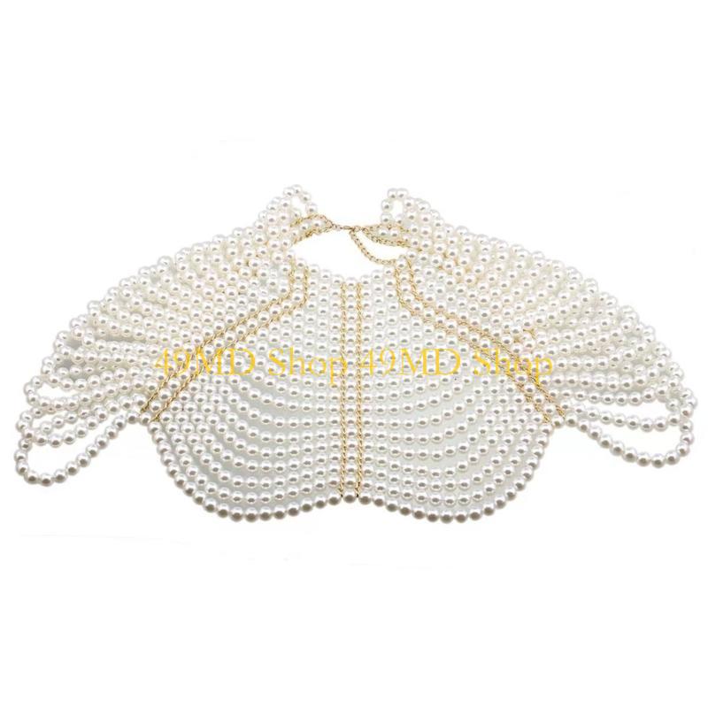 49MD Mulheres elegantes xale m - Body Chain Jewelry avaliação e preço