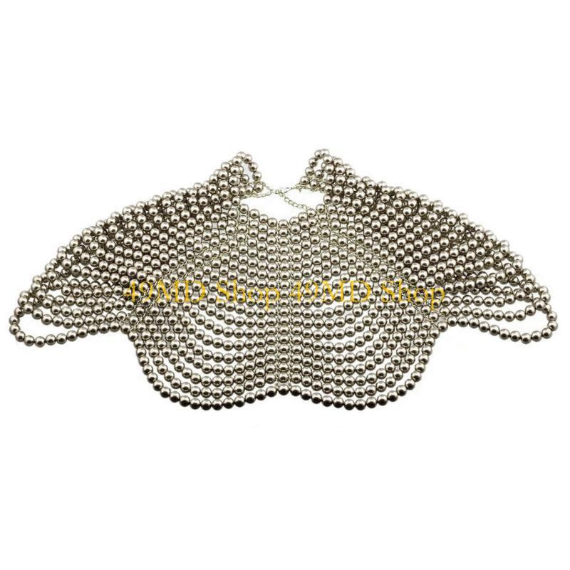 49MD Mulheres elegantes xale m - Body Chain Jewelry avaliação e preço