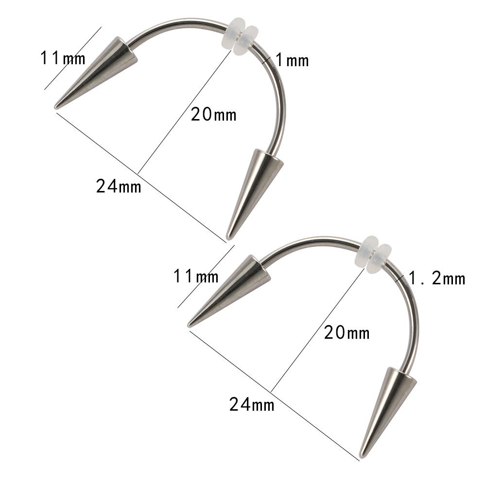 Joia de Moda para Piercing Cor - Body Jewelry Lip Ring avaliação e preço