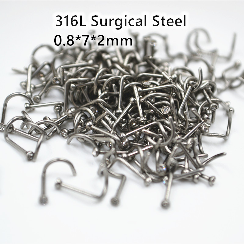 50 peças 20g x 7x2mm gemas den - Body Jewelry Good Quality avaliação e preço