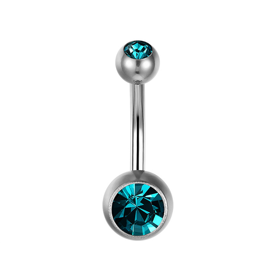G23Titian 14G 8mm 10mm 12mm An - Belly Bar Titanium avaliação e preço