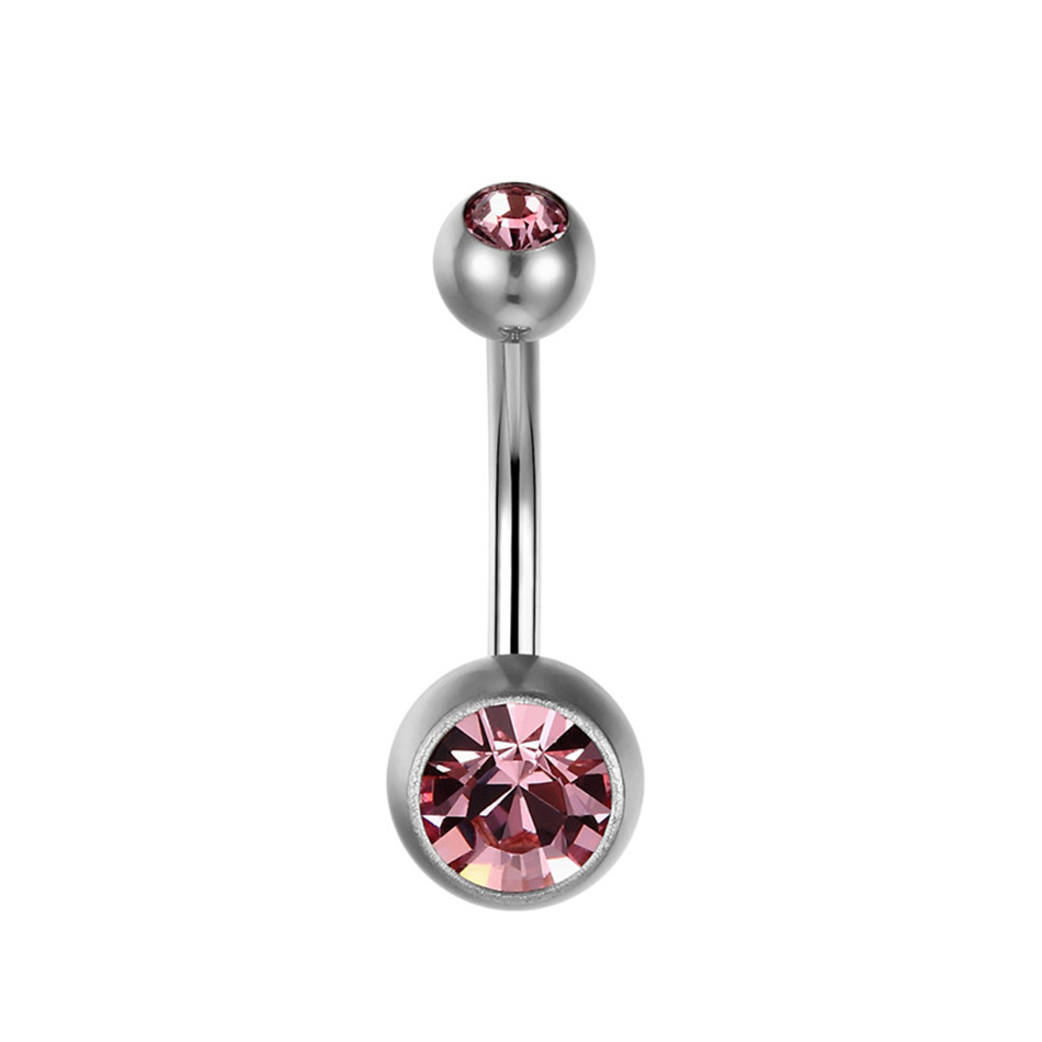 G23Titian 14G 8mm 10mm 12mm An - Belly Bar Titanium avaliação e preço