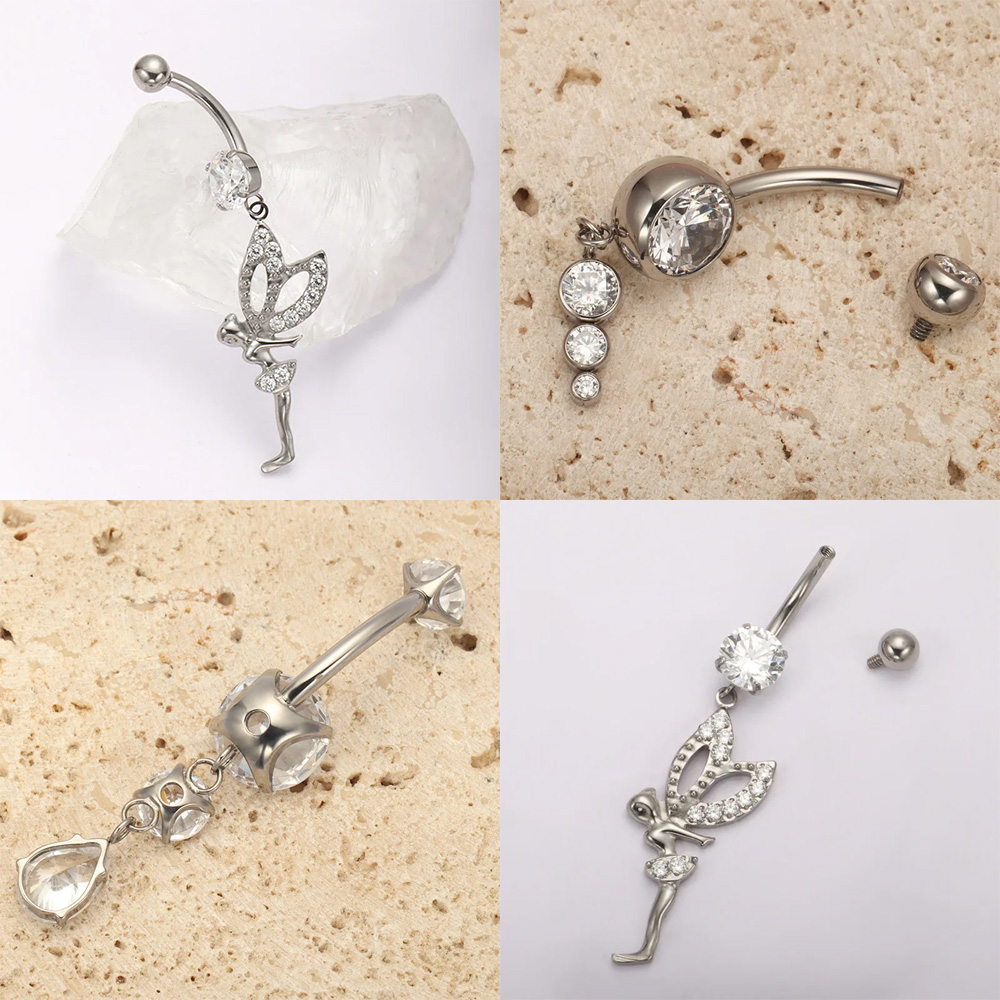 Piercing de Umbigo Hipoalergên - Body Jewelry For Sensitive Skin avaliação e preço