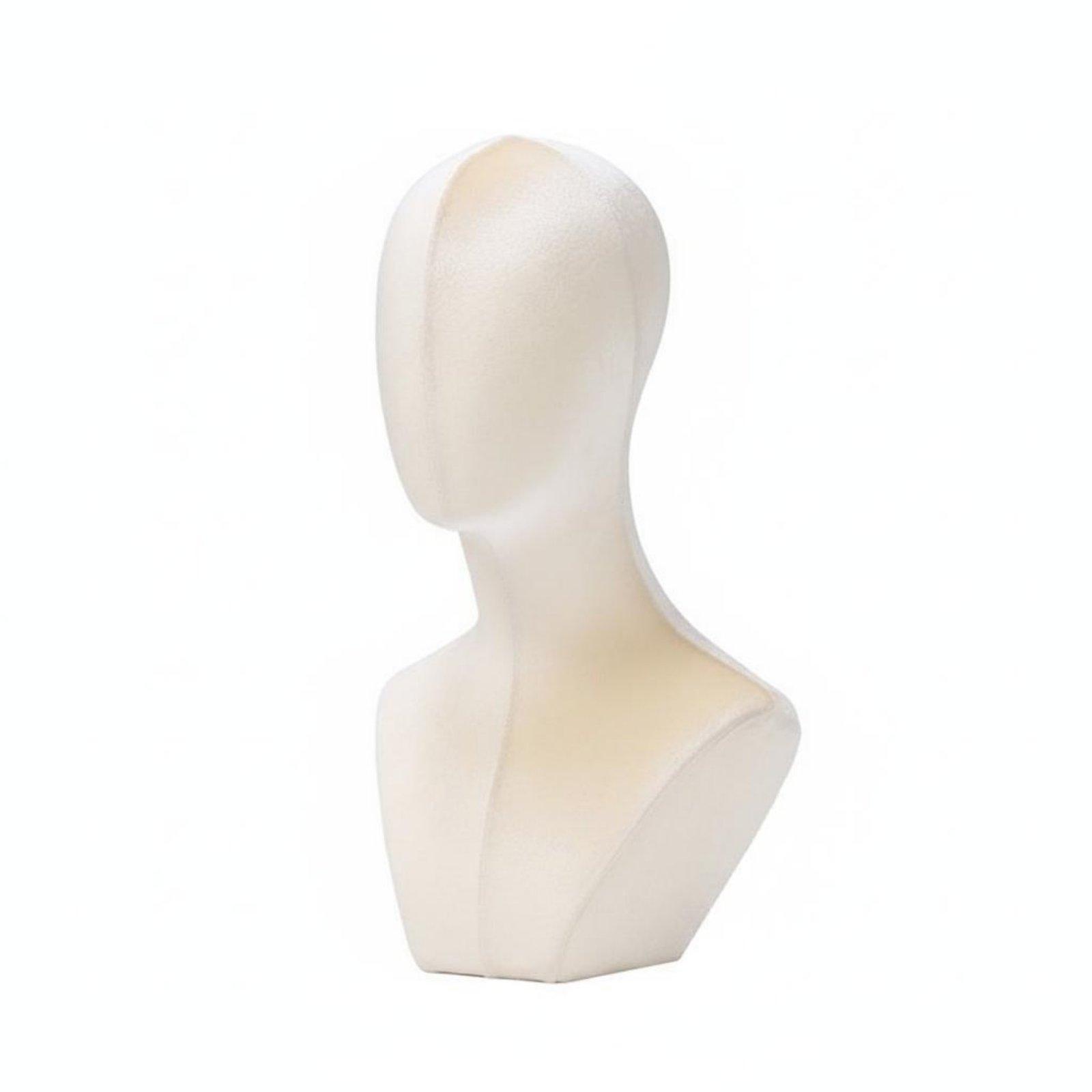 Cabeça de manequim de veludo l - Body Jewelry Shop avaliação e preço