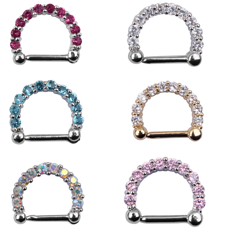 1 peça de argola de septo nasa - Body Jewelry Nose avaliação e preço
