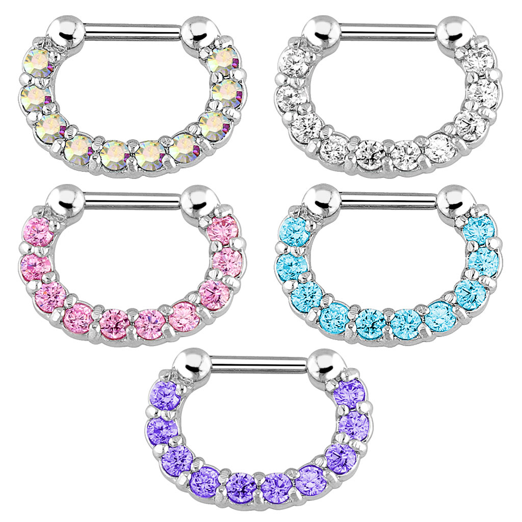 1 peça de argola de septo nasa - Body Jewelry Nose avaliação e preço