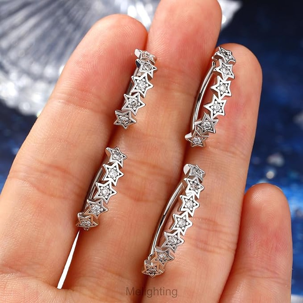 Anel de botão chique para pier - Body Jewelry For Sensitive Skin avaliação e preço