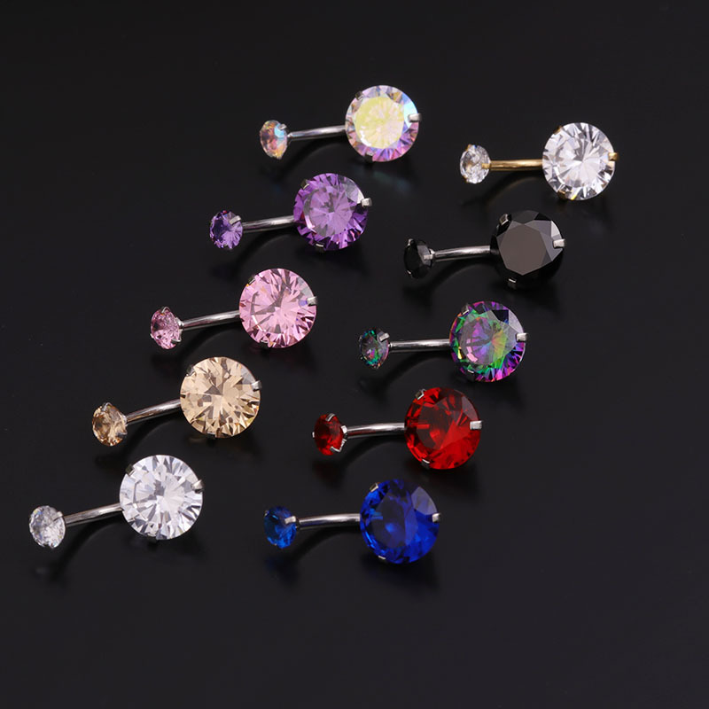 Piercings de Umbigo 14G em Aço - Body Jewelry For Sensitive Skin avaliação e preço