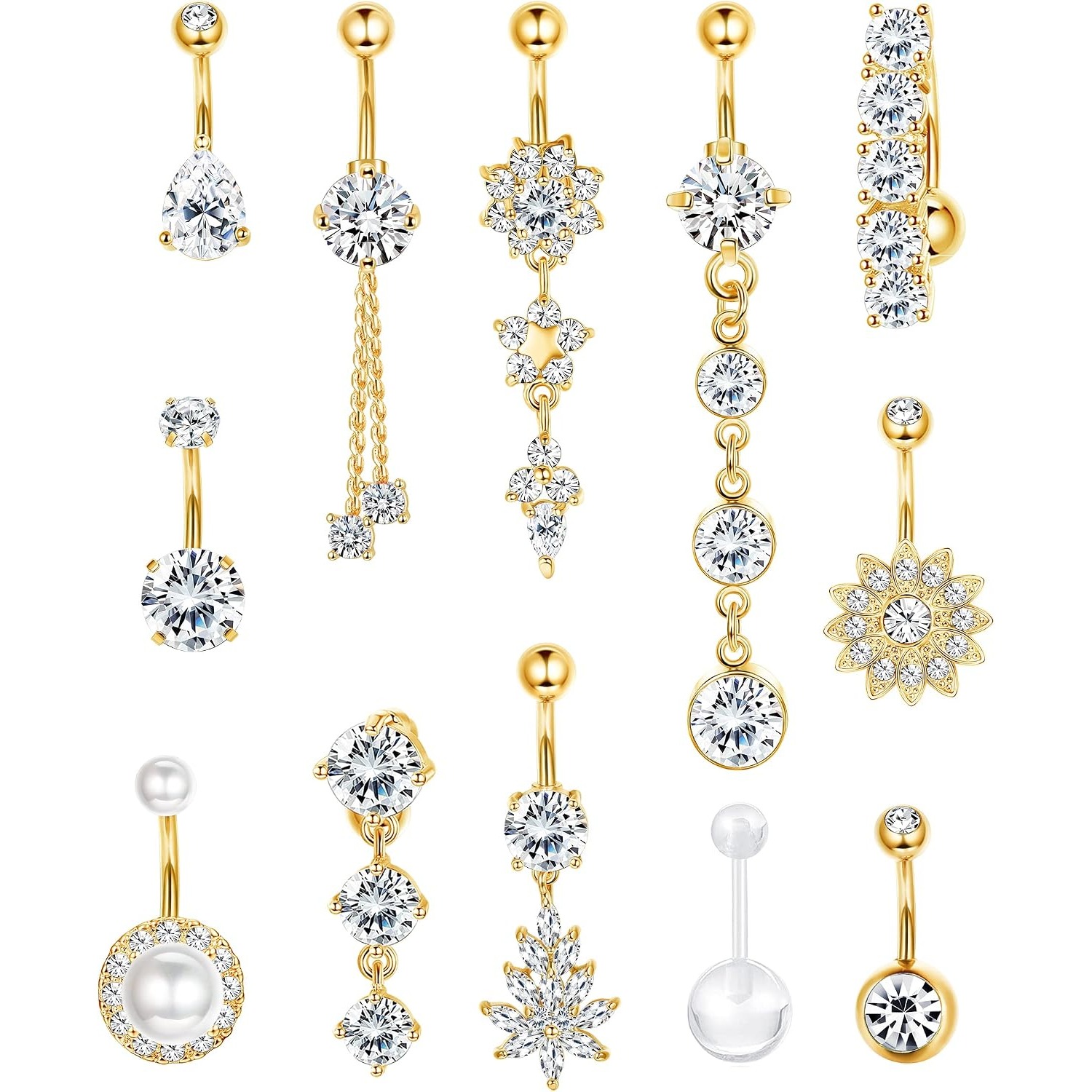 FASACCO 1 peça 14G Anéis de Um - Body Jewelry For Sensitive Skin avaliação e preço