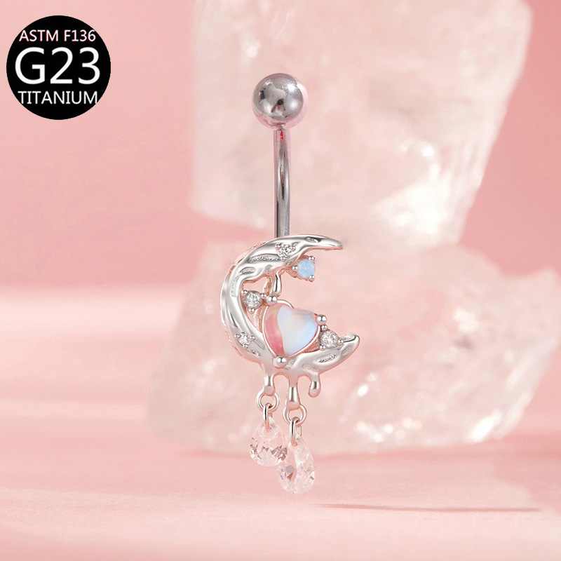 Piercings de Umbigo em Titânio - Belly Bar Titanium avaliação e preço