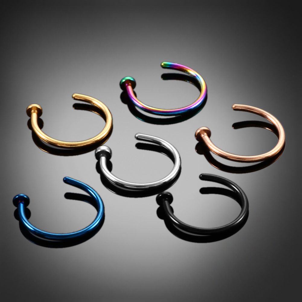 10 peças de brincos finos de a - Body Jewelry Lip Ring avaliação e preço
