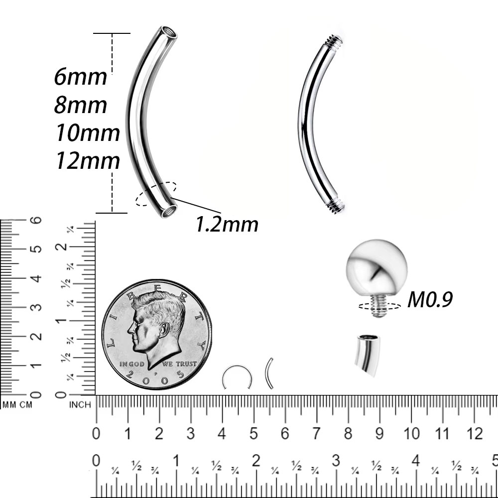Atacado 5/10/50 peças g23 barr - Belly Bar Titanium avaliação e preço