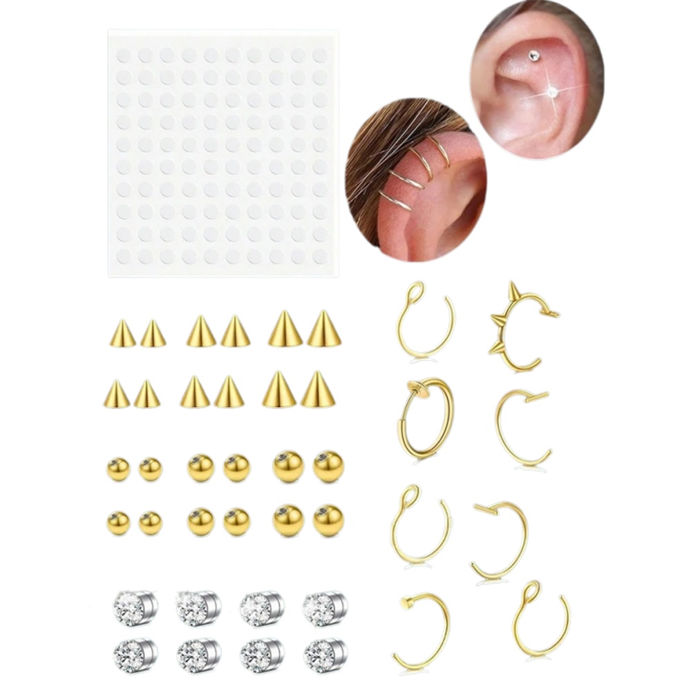 Anéis de nariz falsos, septo f - Body Jewelry Nose avaliação e preço