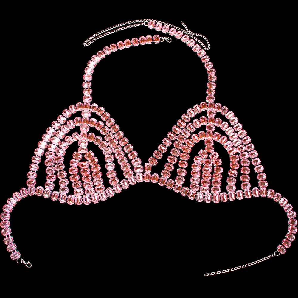 Stonefans-Exagerado Sutiã de C - Body Jewelry Good Quality avaliação e preço
