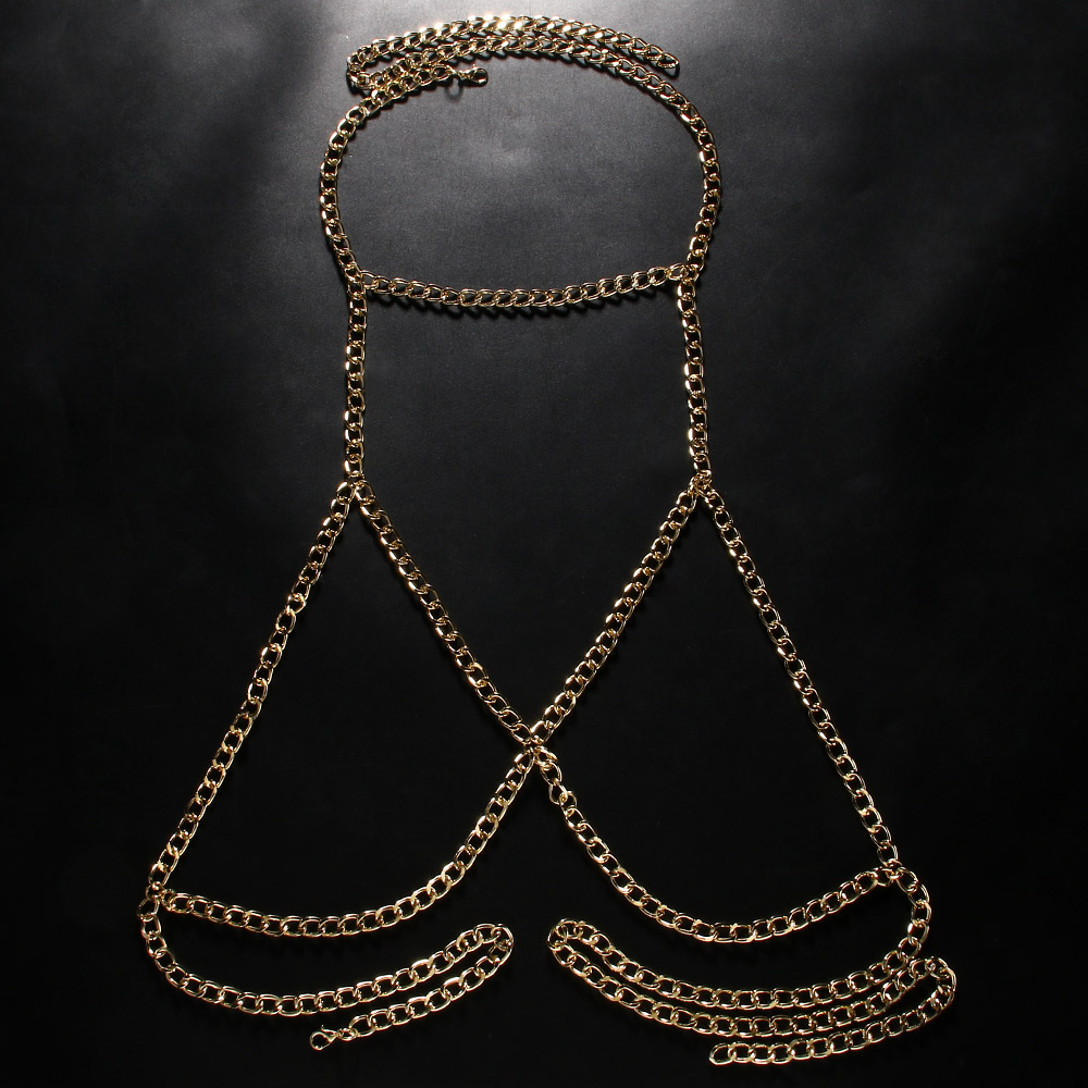 Lingerie Metal Sutiã Cadeia pa - Body Jewelry Good Quality avaliação e preço