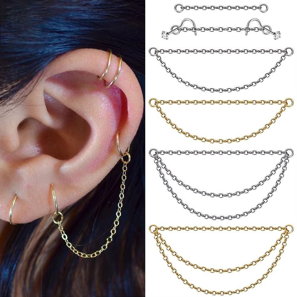 Corrente de Titânio Fashion pa - Body Jewelry Nose avaliação e preço
