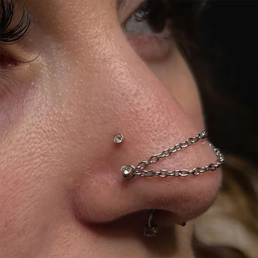 Corrente de Titânio Fashion pa - Body Jewelry Nose avaliação e preço