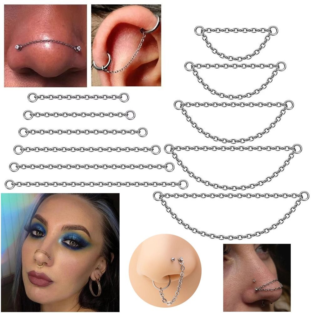 Corrente de Titânio Fashion pa - Body Jewelry Nose avaliação e preço