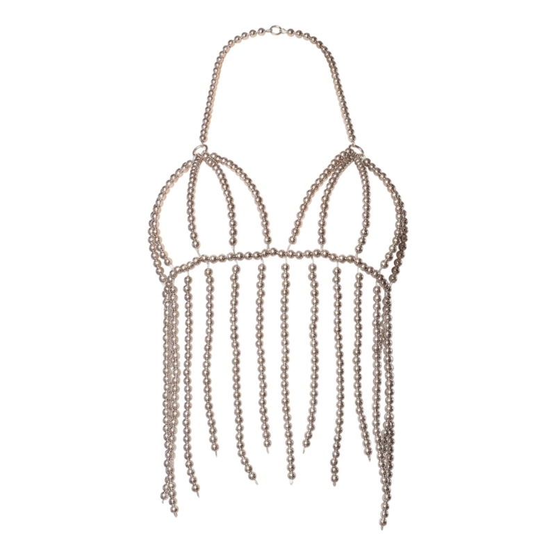 Joia corporal malha brilhante  - Body Jewelry For Sensitive Skin avaliação e preço
