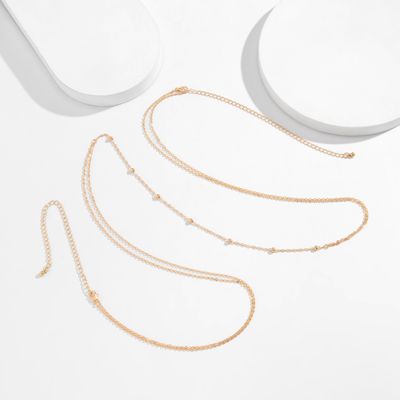 Colar de Corrente Simples para - Body Chain Jewelry avaliação e preço