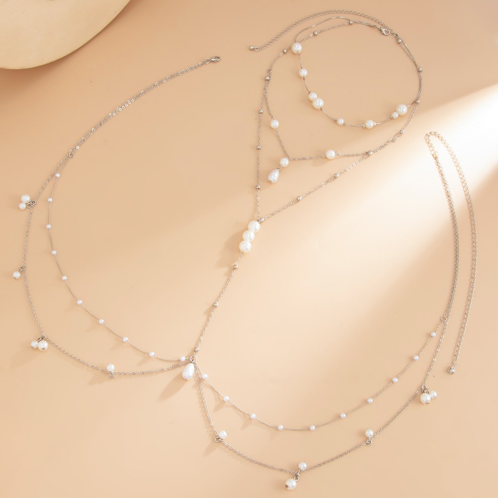 Colar de Pérolas de Imitação M - Body Jewelry Chest avaliação e preço