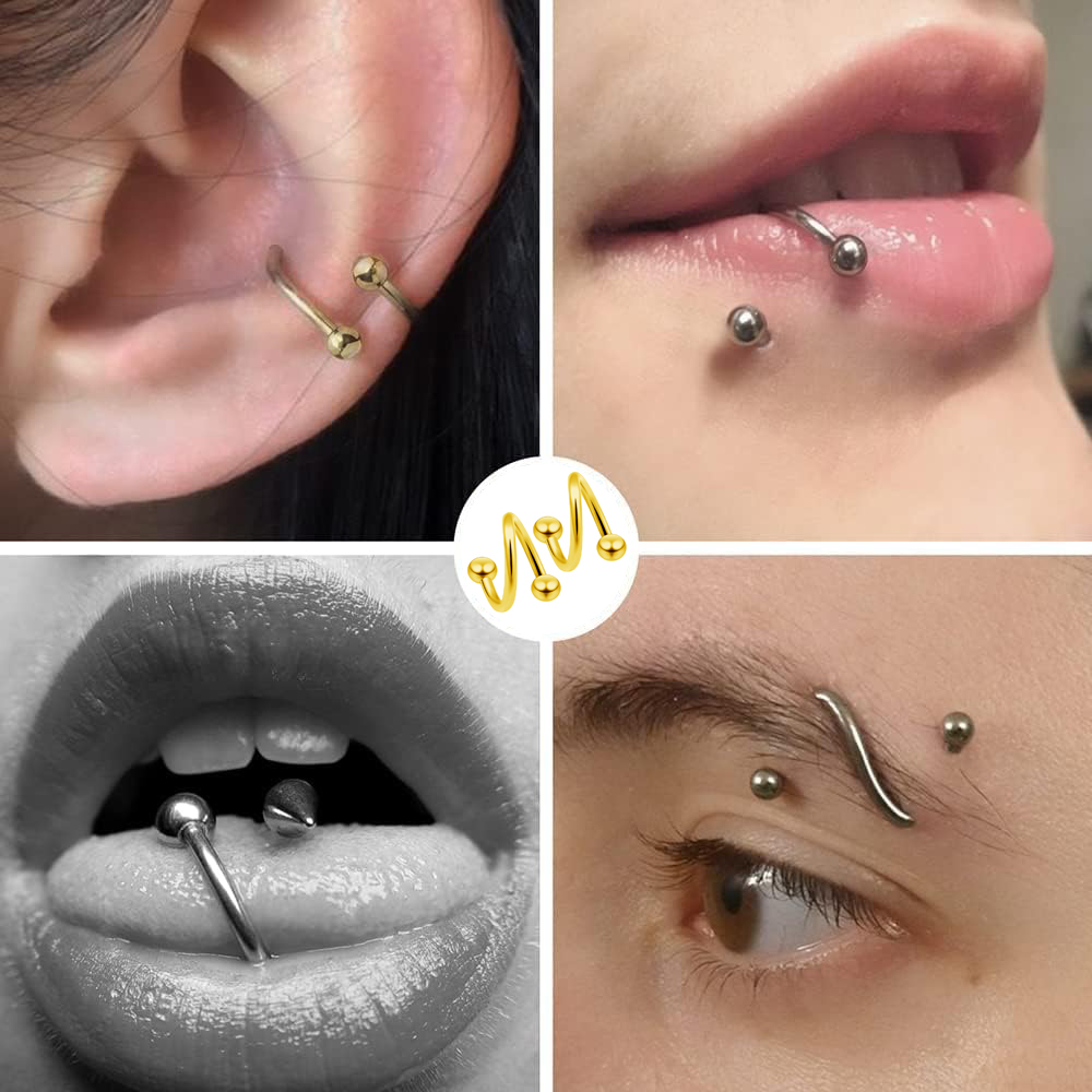 Brincos espirais femininos pie - Body Jewelry Nose avaliação e preço