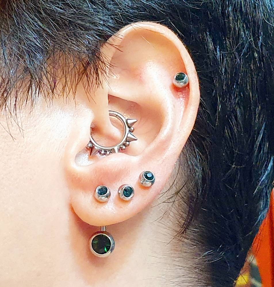 10 pçs/lote piercings de umbig - Belly Bar Titanium avaliação e preço
