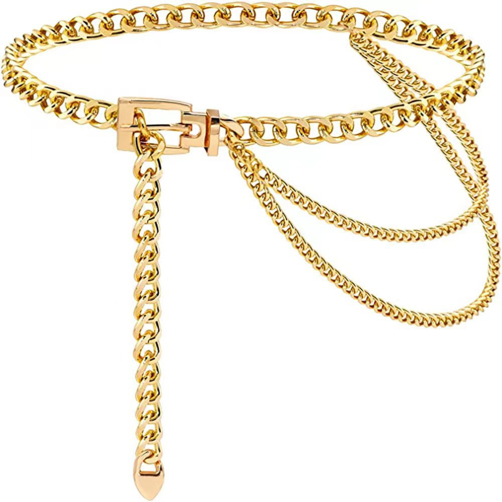 Corrente de cintura punk cinto - Body Chain Jewelry avaliação e preço