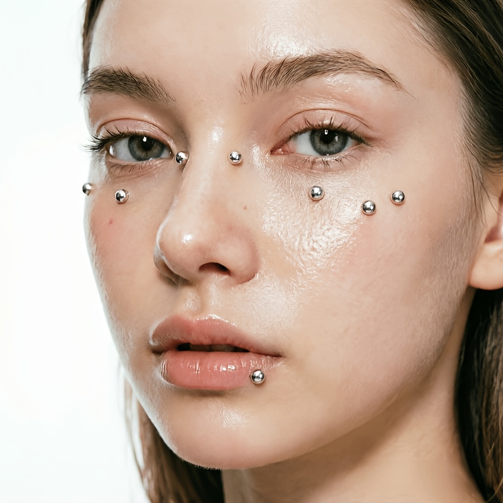 Conjunto de 4 Peças de Piercin - Body Jewelry Nose avaliação e preço